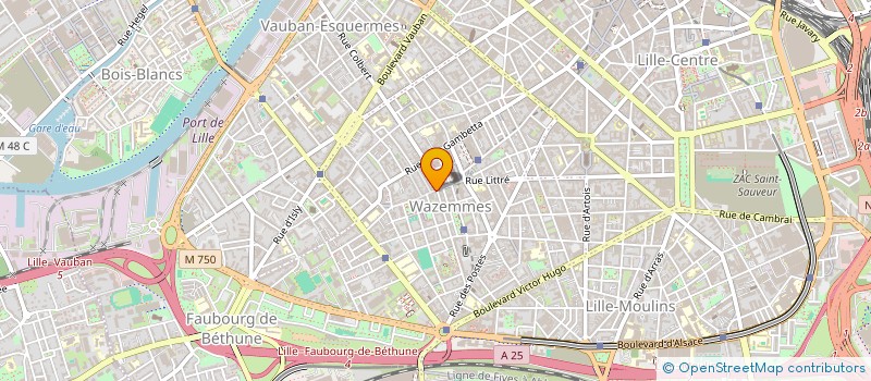 localisation de l'entreprise BNP IMMO à LILLE