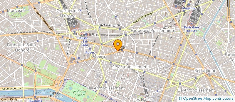 localisation de l'entreprise BNP PARIBAS  PARIS