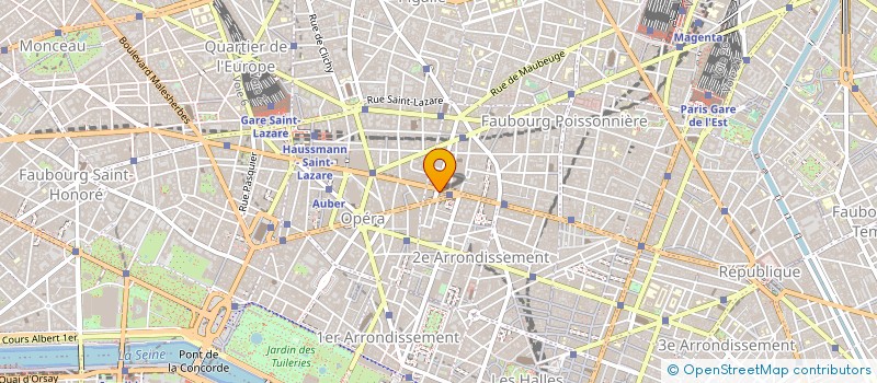 localisation de l'entreprise BNP PARIBAS PERSONAL FINANCE à PARIS