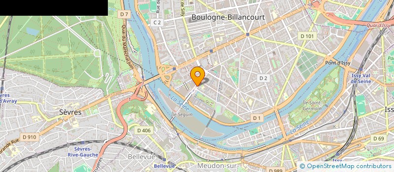localisation de l'entreprise BNP PARIBAS REAL ESTATE VALUATION FRANCE à BOULOGNE-BILLANCOURT