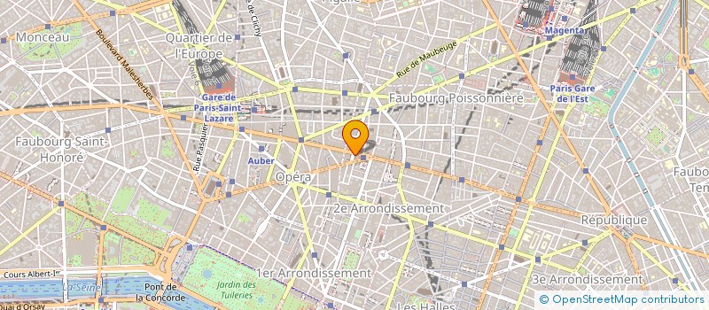 localisation de l'entreprise BNP PARIBAS SERVICES MONETIQUES à PARIS