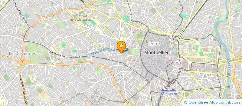 localisation de l'entreprise BNP PPF à MONTPELLIER