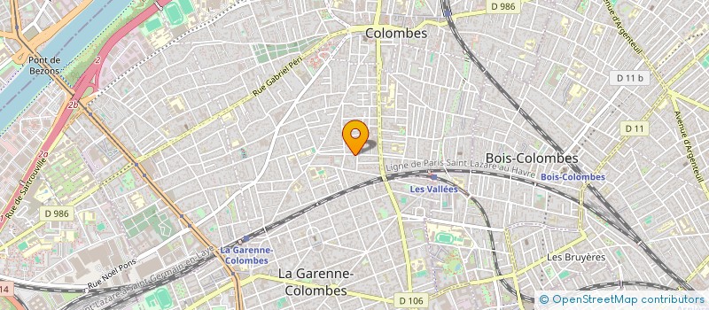 localisation de l'entreprise BNP PROPRETE à COLOMBES