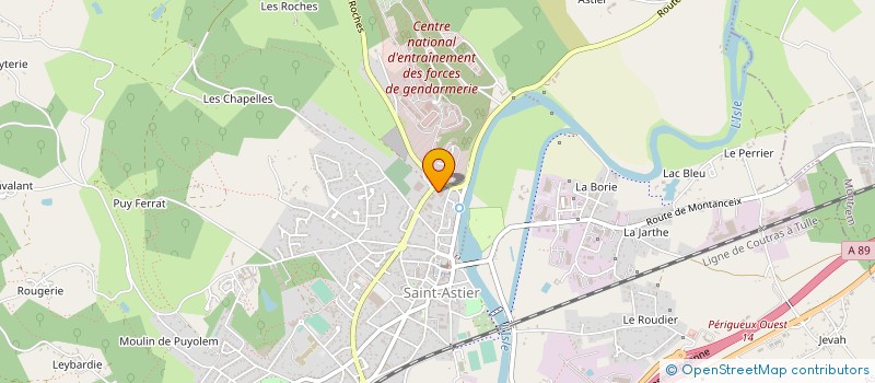 localisation de l'entreprise BNPA à SAINT-ASTIER