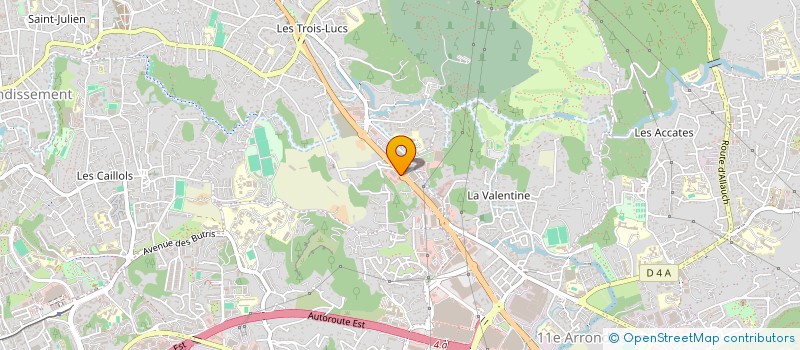 localisation de l'entreprise BNPIR à MARSEILLE