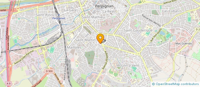localisation de l'entreprise BNR CONCEPT  PERPIGNAN