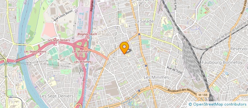 localisation de l'entreprise BNR TRANSPORT à TOULOUSE