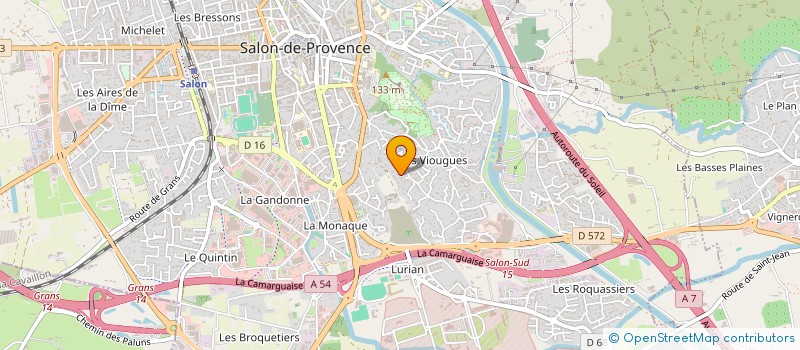 localisation de l'entreprise BNS  SALON-DE-PROVENCE