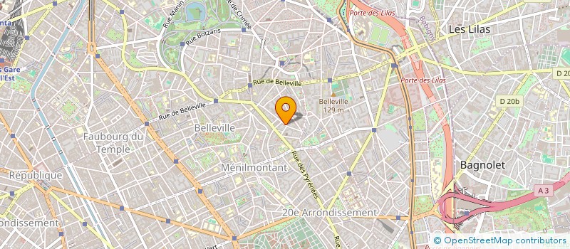 localisation de l'entreprise BNS BATIMENT à PARIS