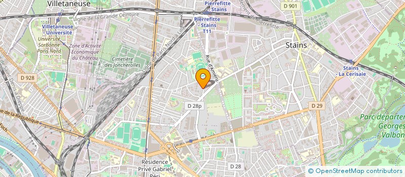 localisation de l'entreprise BNS&CO  LE RAINCY