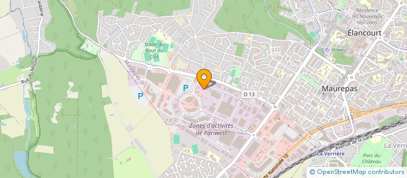 localisation de l'entreprise BNSE  MAUREPAS