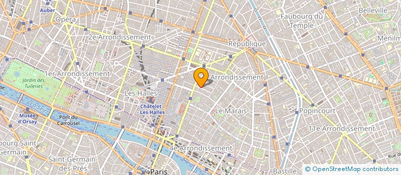 localisation de l'entreprise BNSK  PARIS