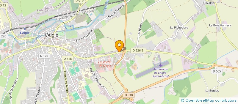 localisation de l'entreprise BNST MOD' à SAINT-SULPICE-SUR-RISLE