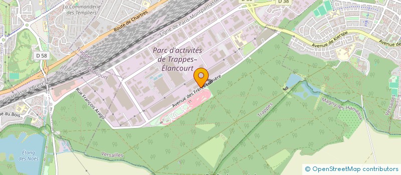 localisation de l'entreprise BNT à TRAPPES
