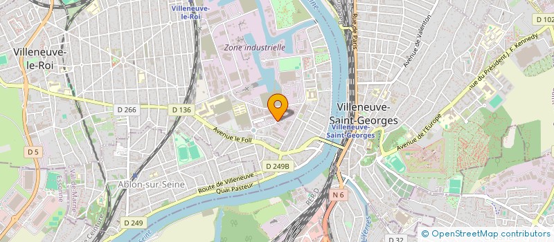 localisation de l'entreprise BNT à VILLENEUVE-LE-ROI