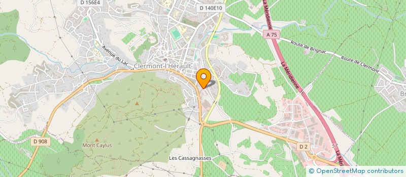 localisation de l'entreprise BNT à CLERMONT-L'HERAULT