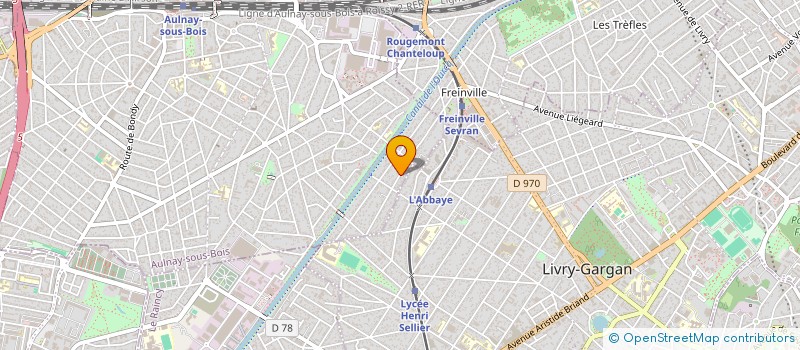 localisation de l'entreprise BNT-DISTRIBUTION à AULNAY-SOUS-BOIS