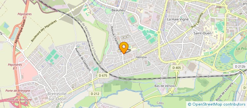 localisation de l'entreprise BNTT LIGUE TENNIS DE TABLE à CAEN