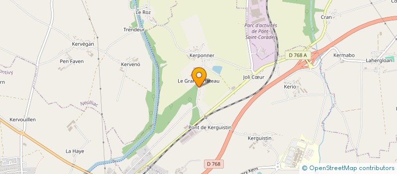 localisation de l'entreprise BNV IMMOBILIER  NOYAL-PONTIVY