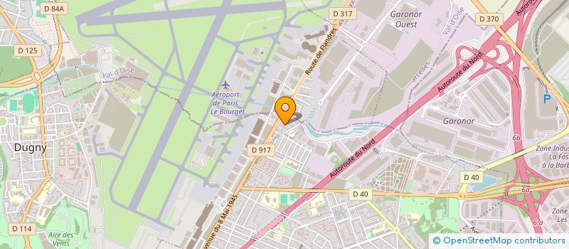 localisation de l'entreprise BNY FAST TRANSPORT  PARIS