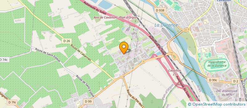 localisation de l'entreprise BO 84  PLAN-D'ORGON