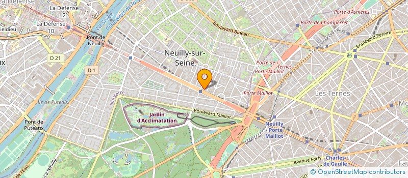 localisation de l'entreprise BO ART MEDIA à NEUILLY-SUR-SEINE