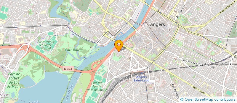 localisation de l'entreprise BO AVOCATS à ANGERS