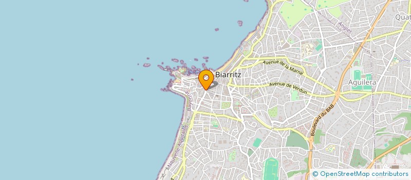 localisation de l'entreprise BO BARS  BIARRITZ