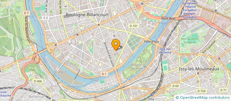 localisation de l'entreprise BO-BE à BOULOGNE-BILLANCOURT