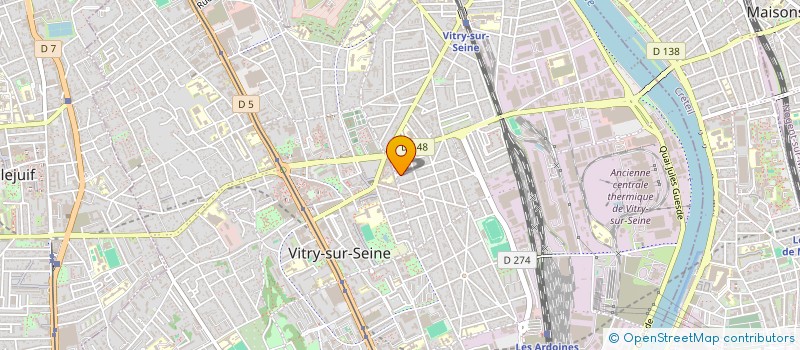 localisation de l'entreprise BO BO  VITRY-SUR-SEINE