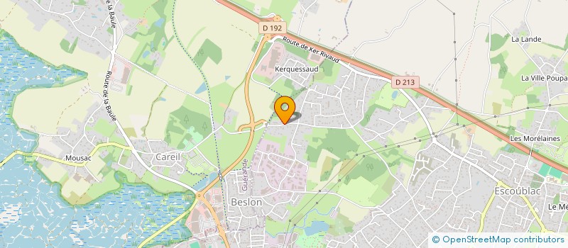 localisation de l'entreprise BO BRIVIN  LA BAULE-ESCOUBLAC