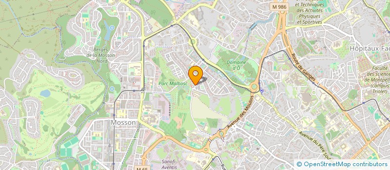 localisation de l'entreprise BO CAPITAL  MONTPELLIER