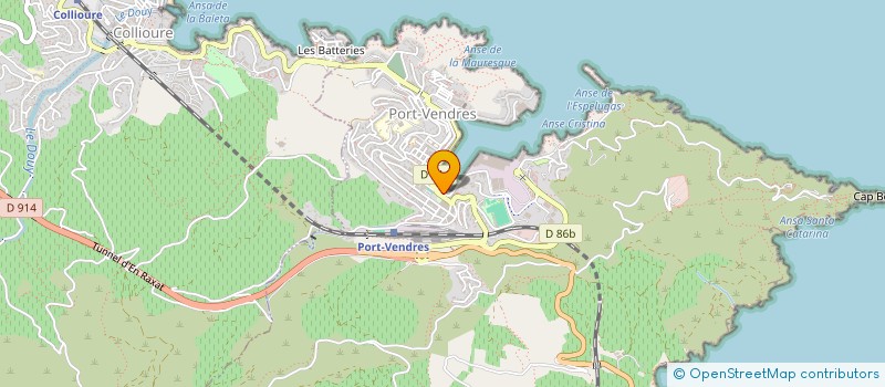 localisation de l'entreprise BO CHELLI à PORT-VENDRES