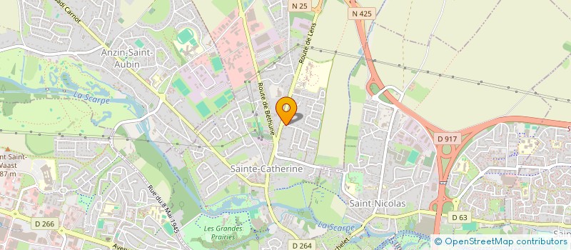 localisation de l'entreprise BO-CO  SAINTE-CATHERINE