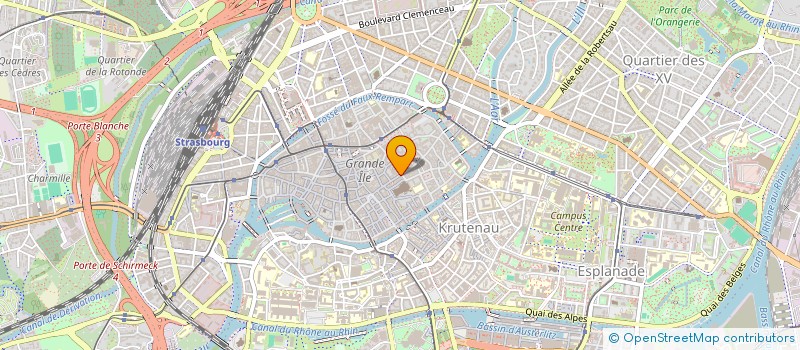 localisation de l'entreprise BO&CO à STRASBOURG
