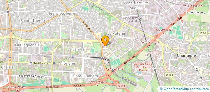localisation de l'entreprise BO COMMUNICATION à RENNES