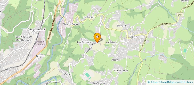 localisation de l'entreprise BO CONSEIL  VILLAZ