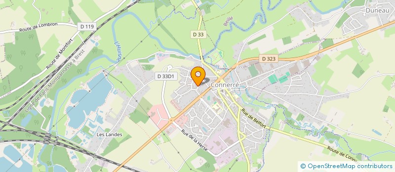 localisation de l'entreprise BO CONSEIL ANALYSE MEDIA ETUDE  DUNEAU