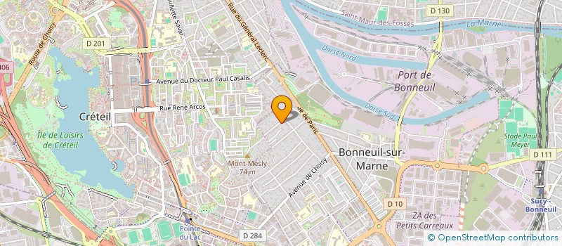 localisation de l'entreprise BO CONSULTING  BONNEUIL-SUR-MARNE