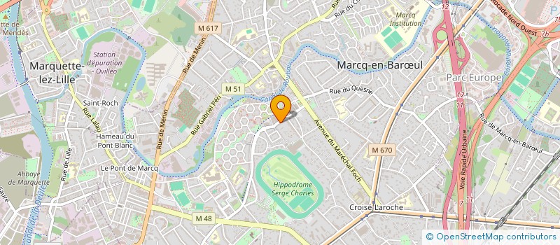 localisation de l'entreprise BO D'ART à MARCQ-EN-BARŒUL