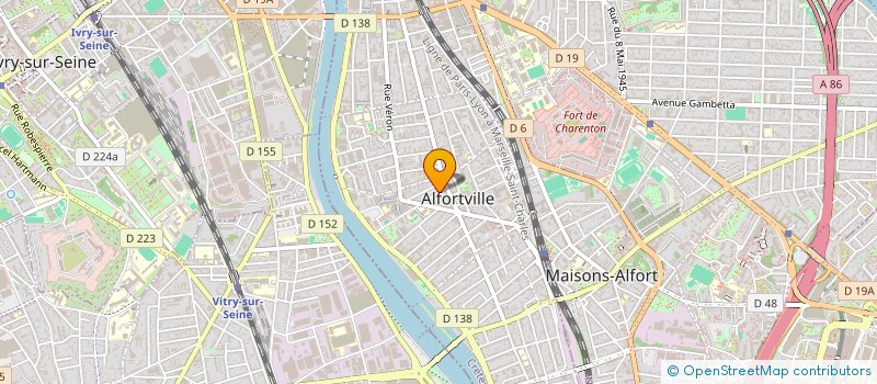localisation de l'entreprise BO'DEFI à ALFORTVILLE