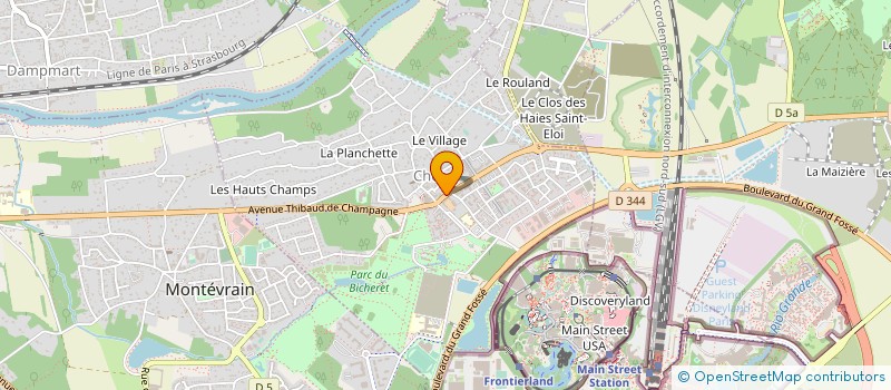 localisation de l'entreprise BO DEZIGN à CHESSY