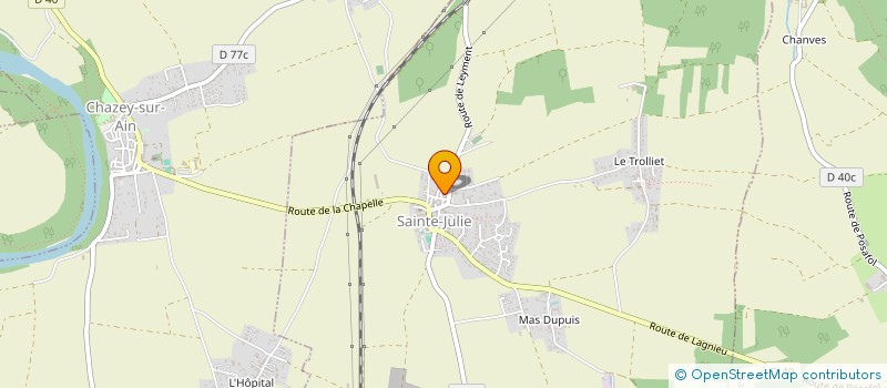 localisation de l'entreprise BO.DI  SAINTE-JULIE