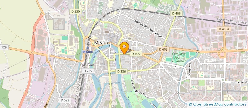 localisation de l'entreprise BO GUI MMO  MEAUX