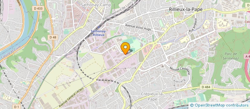 localisation de l'entreprise BO HABITAT CONCEPT à RILLIEUX-LA-PAPE