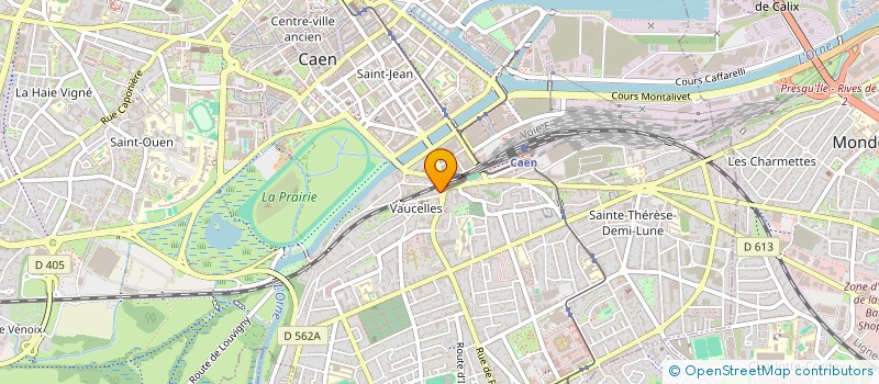 localisation de l'entreprise BO INVESTISSEMENT à CAEN