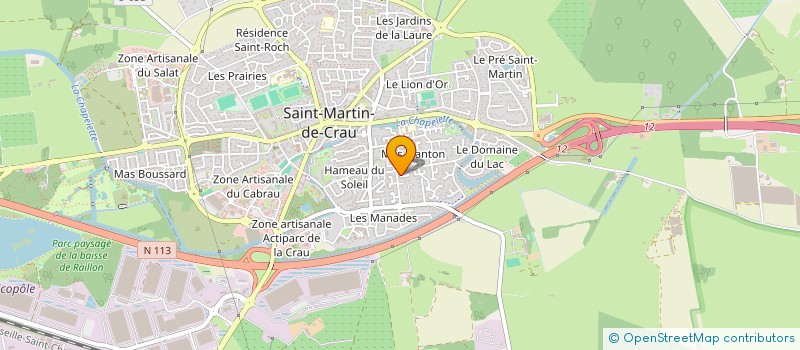 localisation de l'entreprise BO-JARDIN à SAINT MARTIN DE CRAU