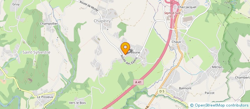 localisation de l'entreprise BO JEAN CONSULTING  CHAPEIRY