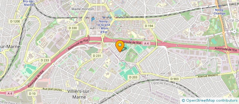 localisation de l'entreprise BO JOK'S  NOISY-LE-GRAND