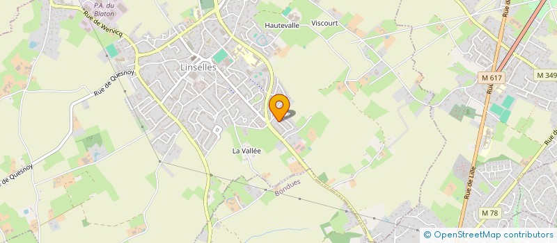 localisation de l'entreprise BO.KA.RO. SERVICES à LINSELLES
